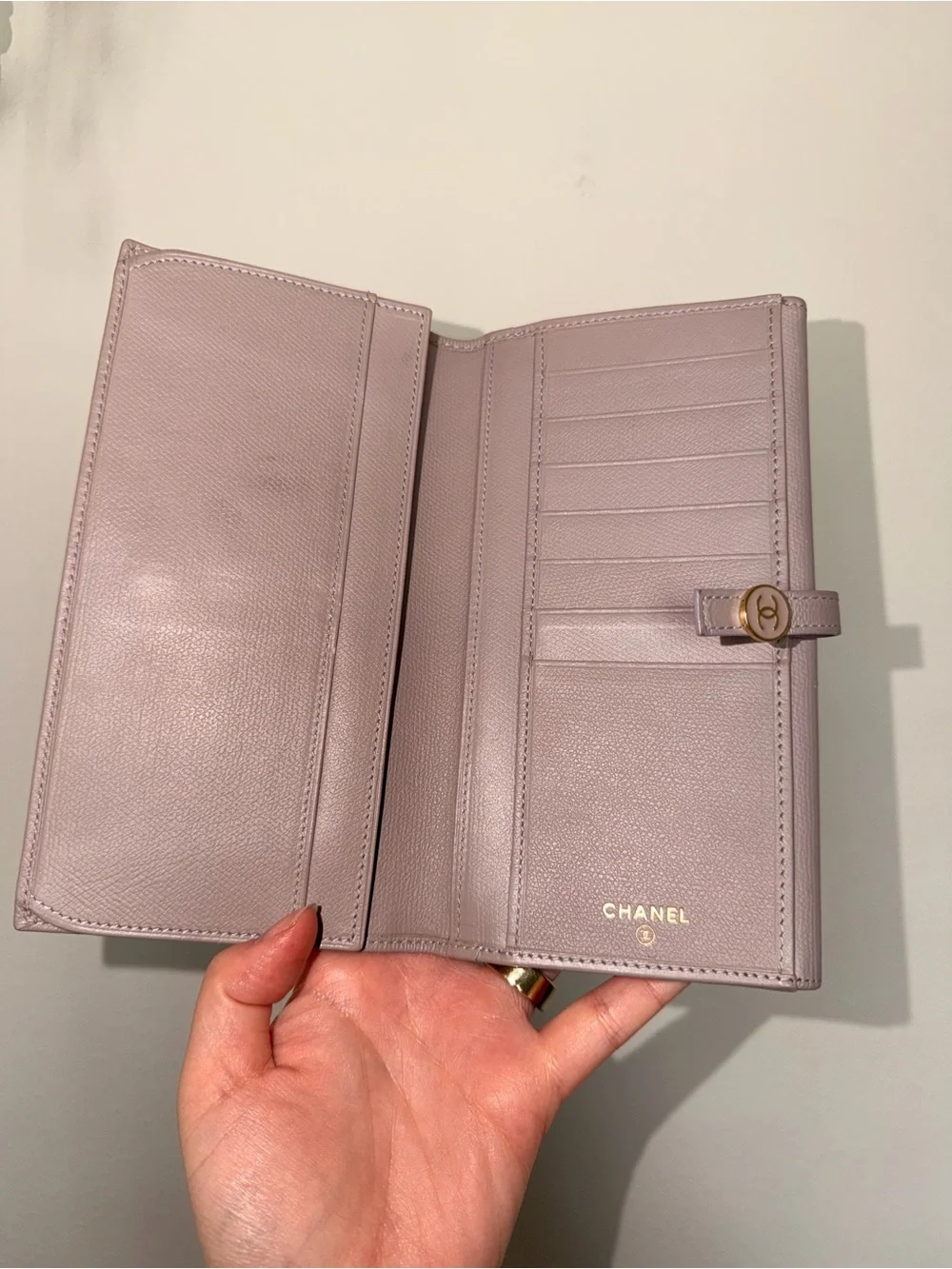 CHANEL crossbody wallet